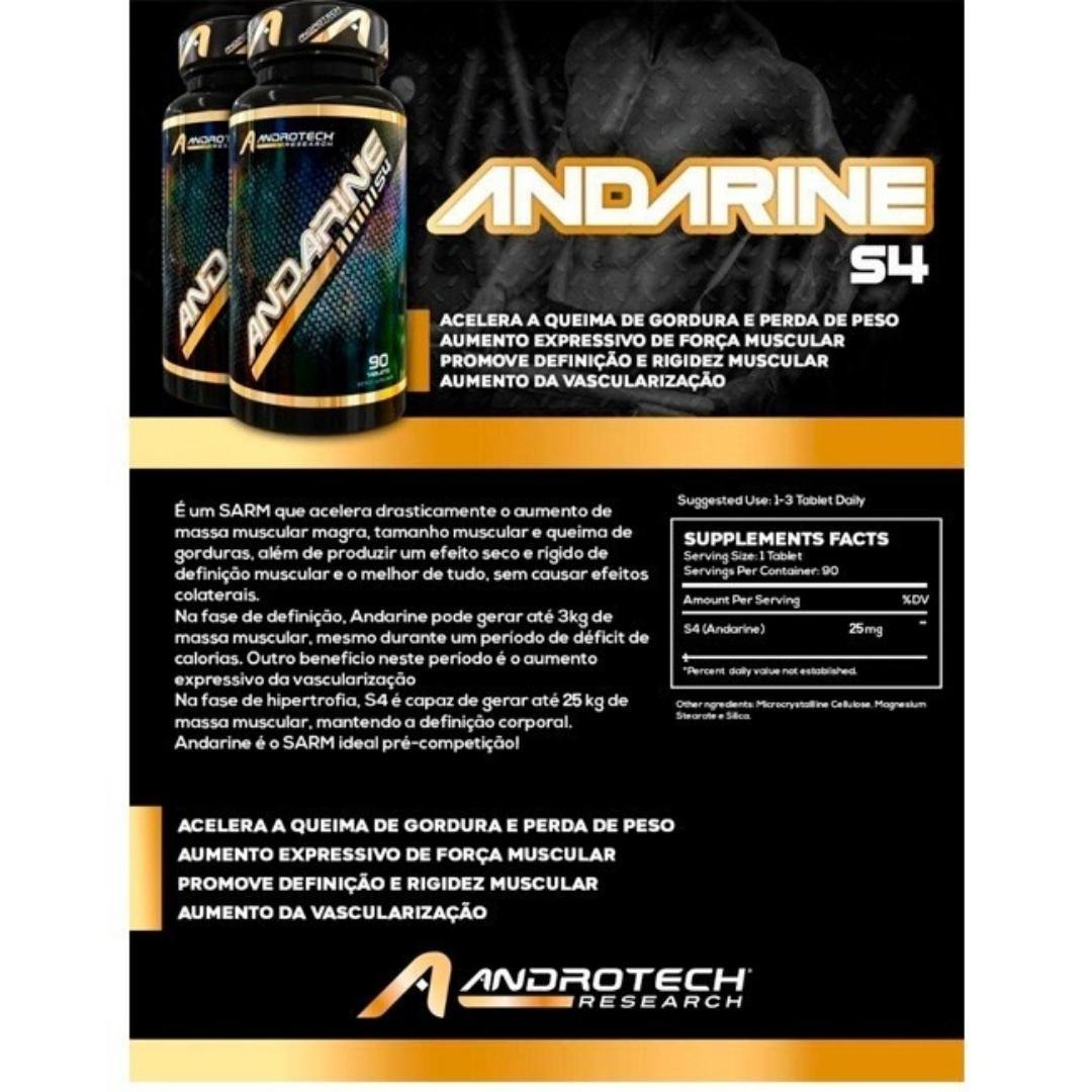 Kit 3 x Andarine S4 (90 Caps) - Androtech - Androtech Research