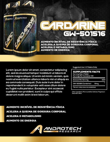 Cardarine + Ostarine - Androtech