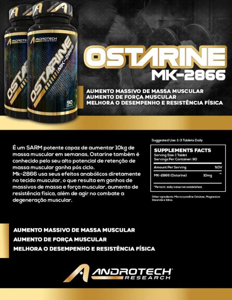 Ostarine MK-2866 (90 Caps) - Androtech - Androtech Research