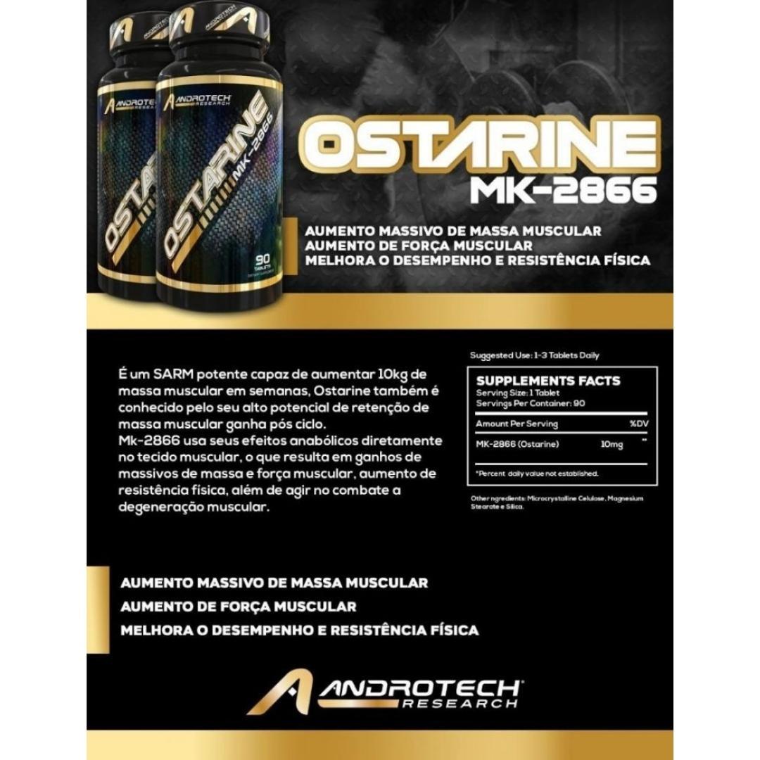 Kit 3 x Ostarine MK-2866 (90 Caps) - Androtech - Androtech Research